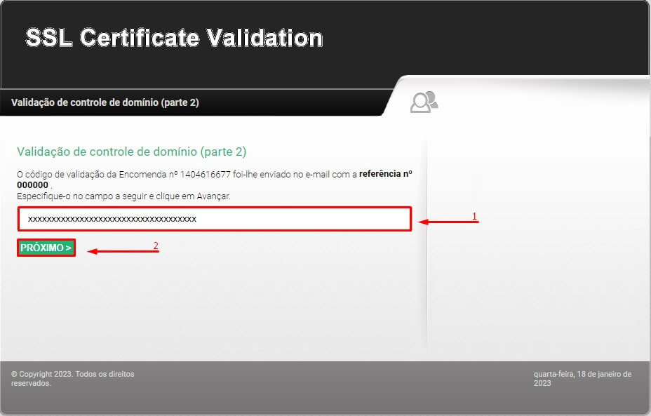 Verificar certificado SSL